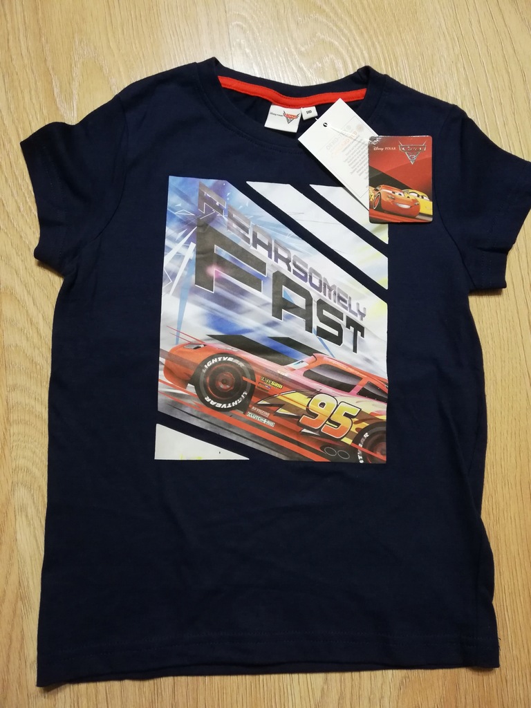 Cars Auta t-shirt koszulka dla chłopca r. 110