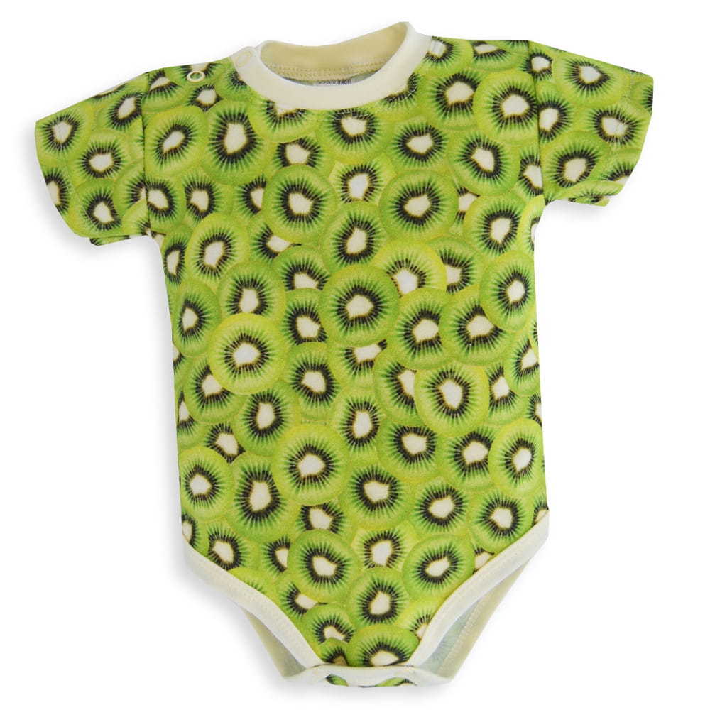 Body niemowlęce owoce Kiwi krótki rękaw 98