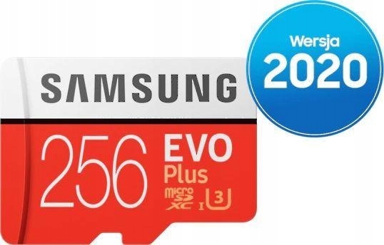 Karta MicroSD Samsung EVO+2020 256GB MB-MC256HA/EU