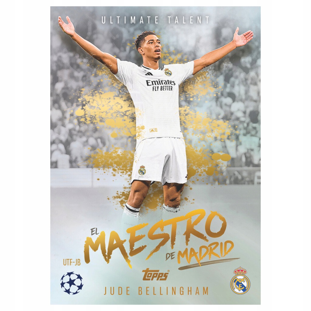 BELLINGHAM Ultimate Talent El Maestro de Madrid UTB-JB Match Attax 2024/25