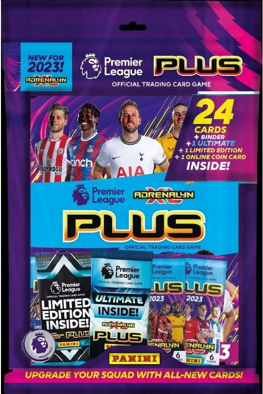 ALBUM ZESTAW PREMIER LEAGUE 2023 PLUS KARTY PANINI