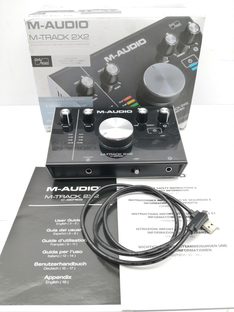 Interface M-Audio M-Track 2x2 Lombard66