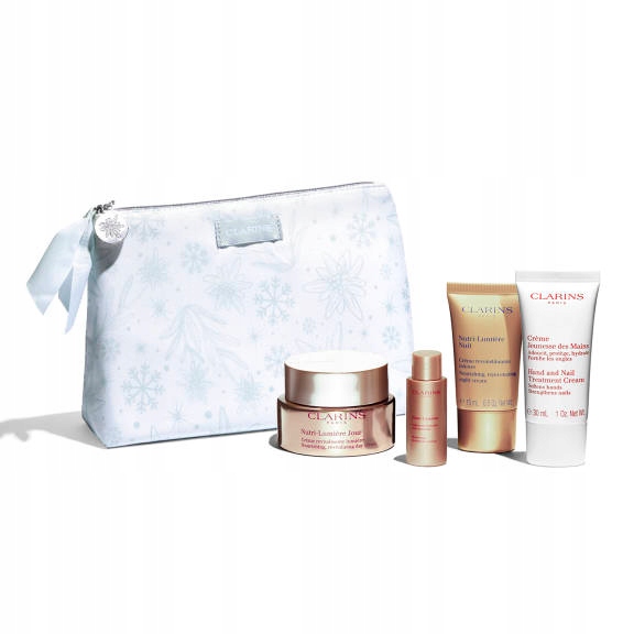Clarins cosmetic SET nutri lumiere collection