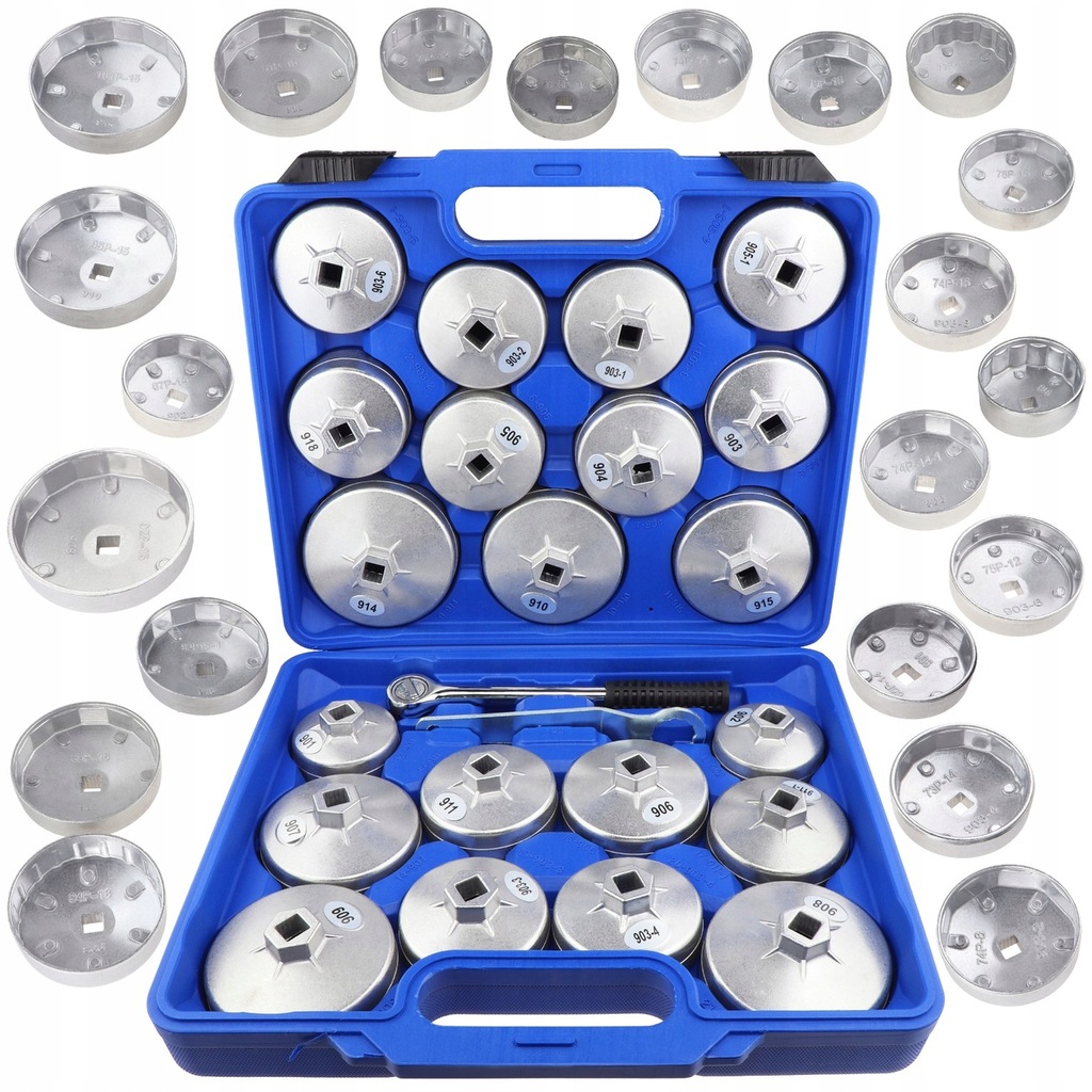 KLUCZE NASADOWE DO FILTRÓW OLEJU NASADKI DO ODKRĘCANIA FILTRÓW OLEJU 23 EL