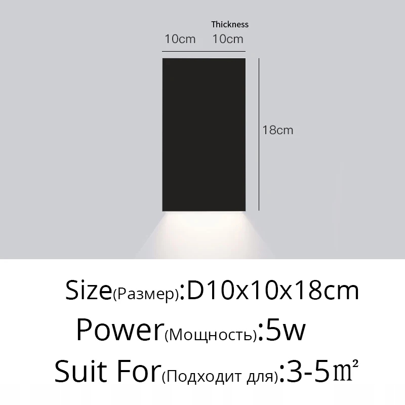 Minimalistyczny długi Art nowoczesny nowy LED kin