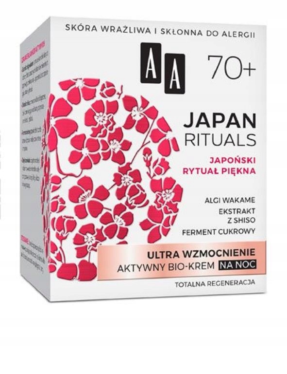 AA JAPAN RITUALS KREM 70+ NA NOC 50 ML