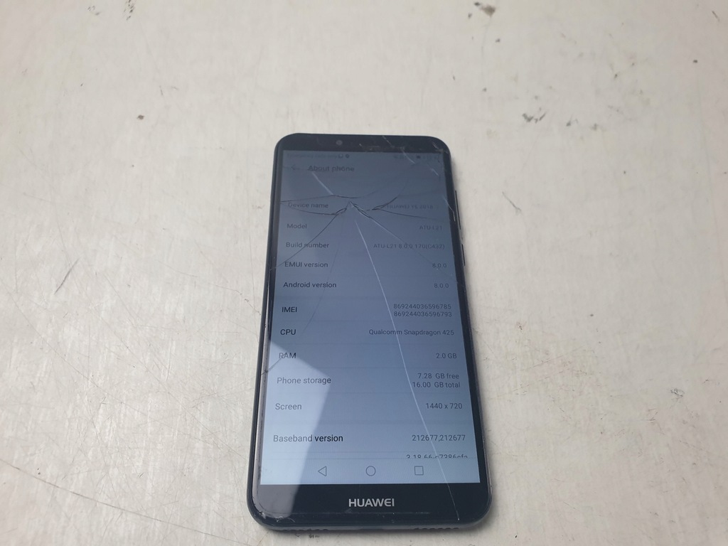 Huawei Y6 16GB (2122784)