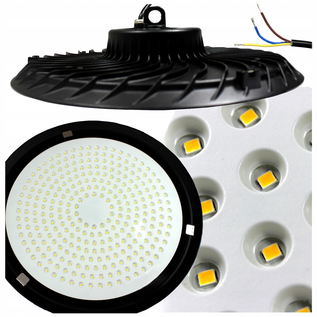 Lampa LED Przemysłowa UFO 200W 20000LM NA MAGAZYN
