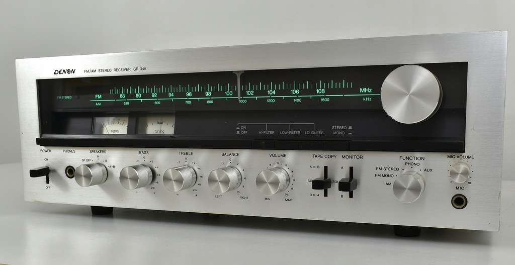 Denon GR-345 Amplituner stereo vintage