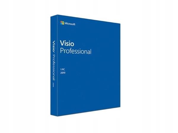 Microsoft Visio Professional 2019 1 stan.; Wieczys