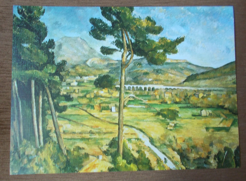 Paul Cezanne Gora Sainte Victoire Paul Cezanne GÓRA SAINTE-VICTOIRE - 7512660188 - oficjalne archiwum Allegro