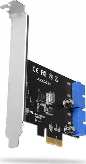 Kontroler Axagon PCI-Express 2.0 -> 2x 19-pin U