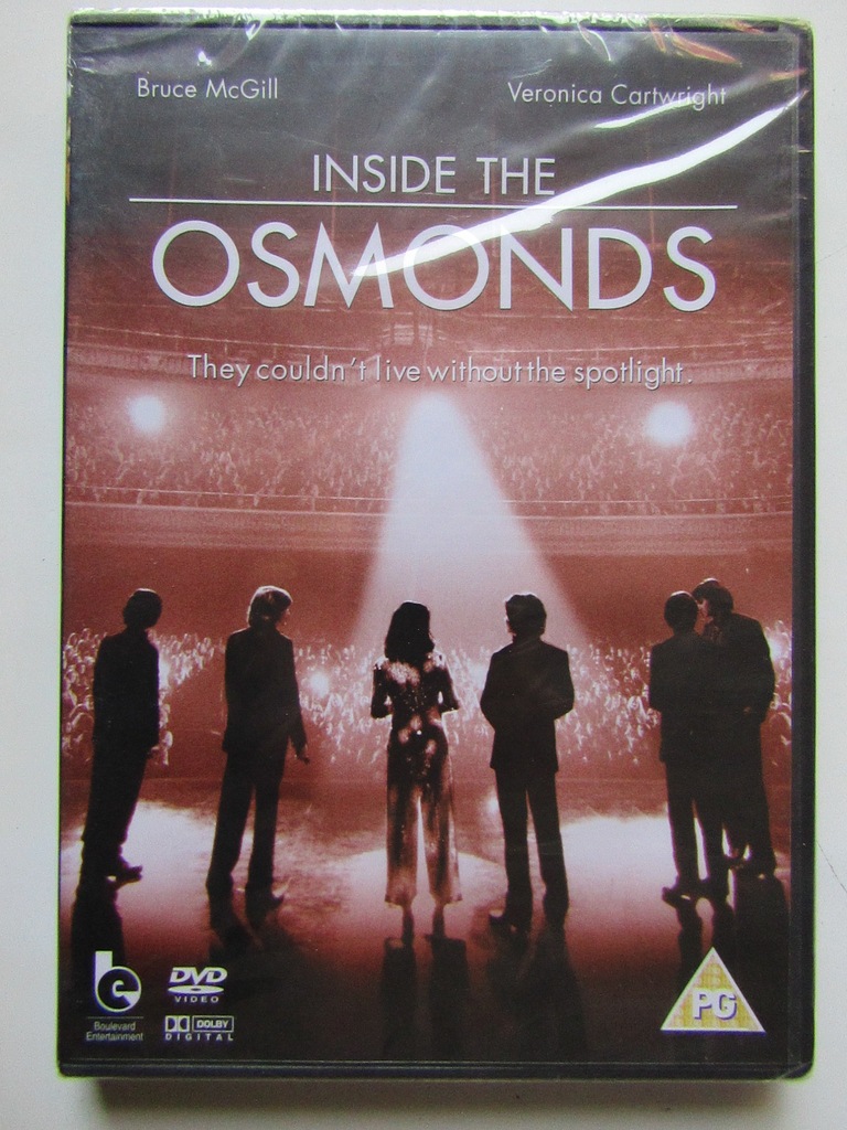 DVD INSIDE THE OSMONDS