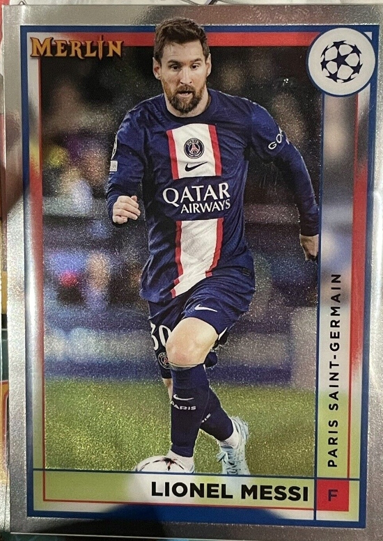 TOPPS 2022/23 MERLIN LIONEL MESSI NR 104