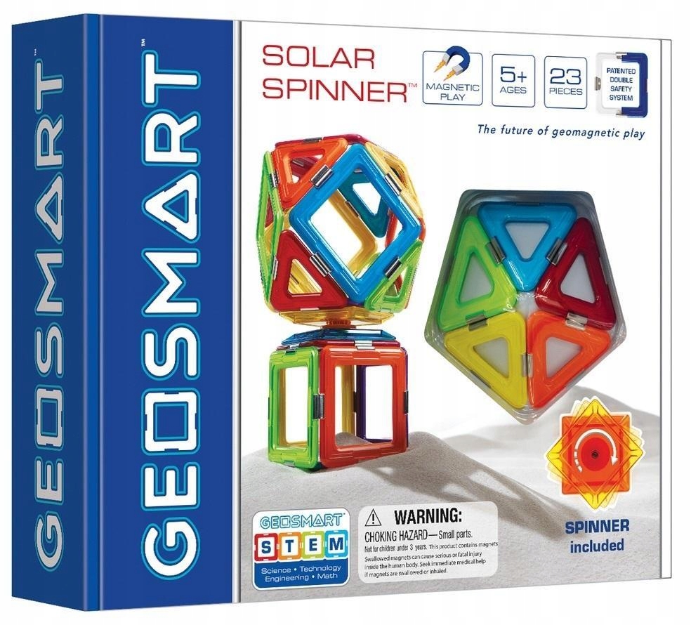 GEO SMART SOLAR SPINNER (23 CZĘŚCI) IUVI GAMES