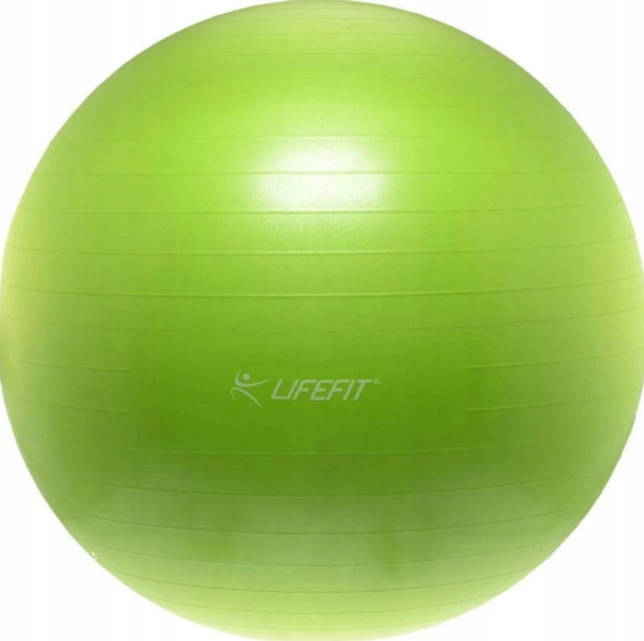 Piłka gimnastyczna LIFEFIT 75 cm zielona W7E198