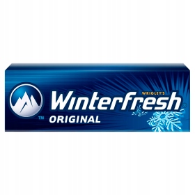 Winterfresh Original Guma do żucia bez cukru 14 g 10 drażetek