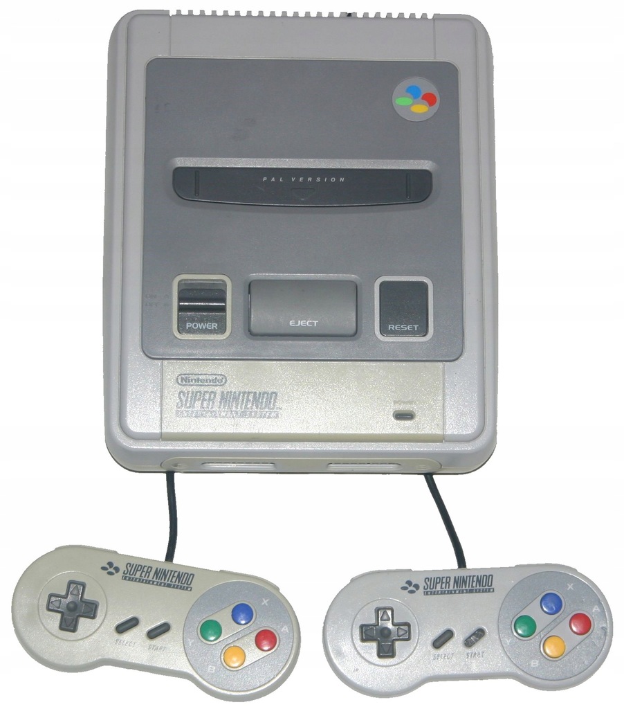 Konsola Super Nintendo + pady + okablowanie - SNES