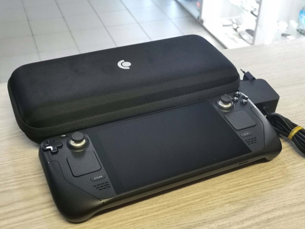 Konsola Valve Steam Deck 64+128GB + etui Jak nowa! 13094793597 oficjalne archiwum Allegro