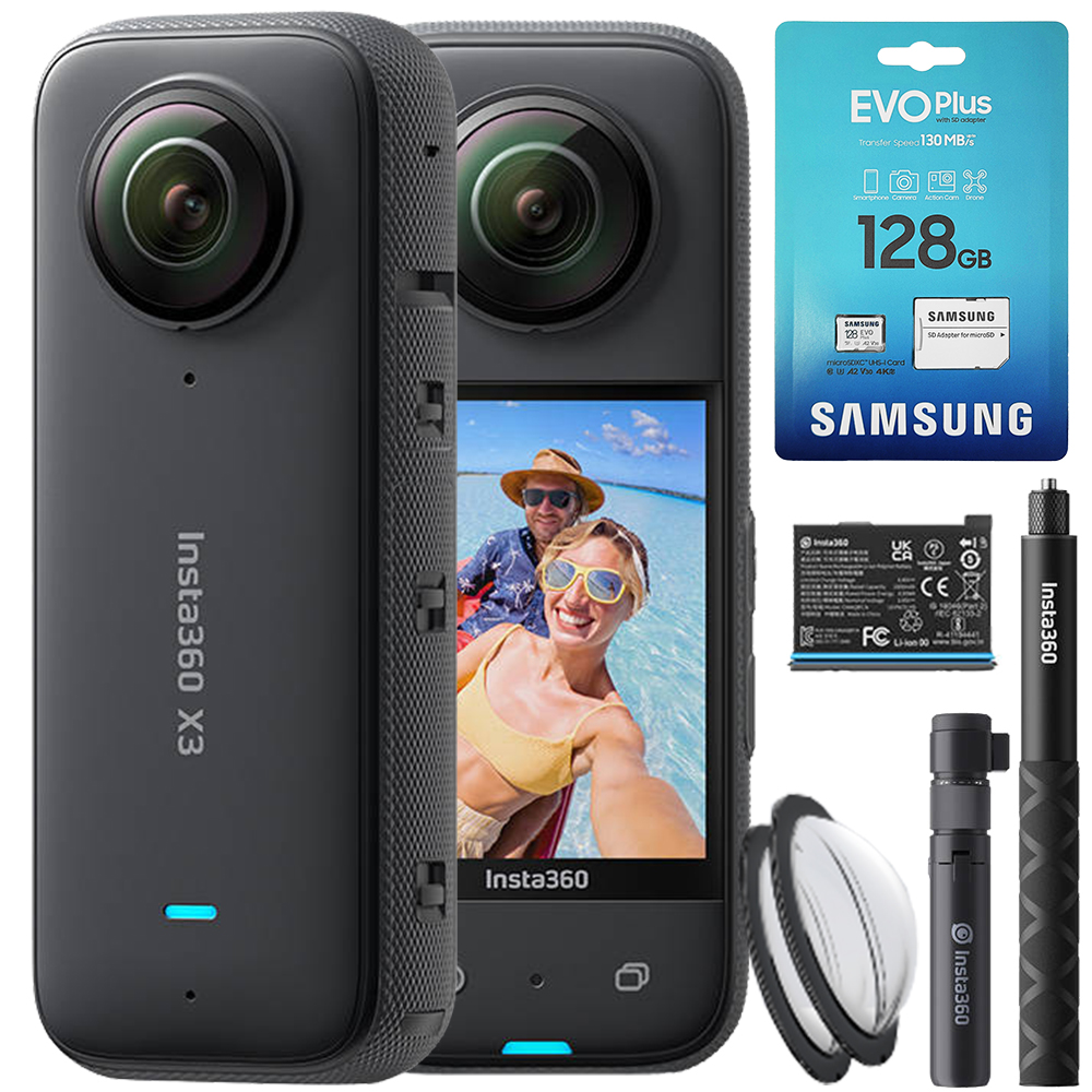 KAMERA Insta360 X3 + BULLET TIME BUNDLE + 128GB