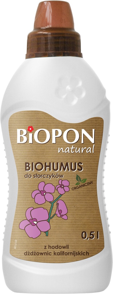 Biopon Biohumus płyn 1l do storczyków