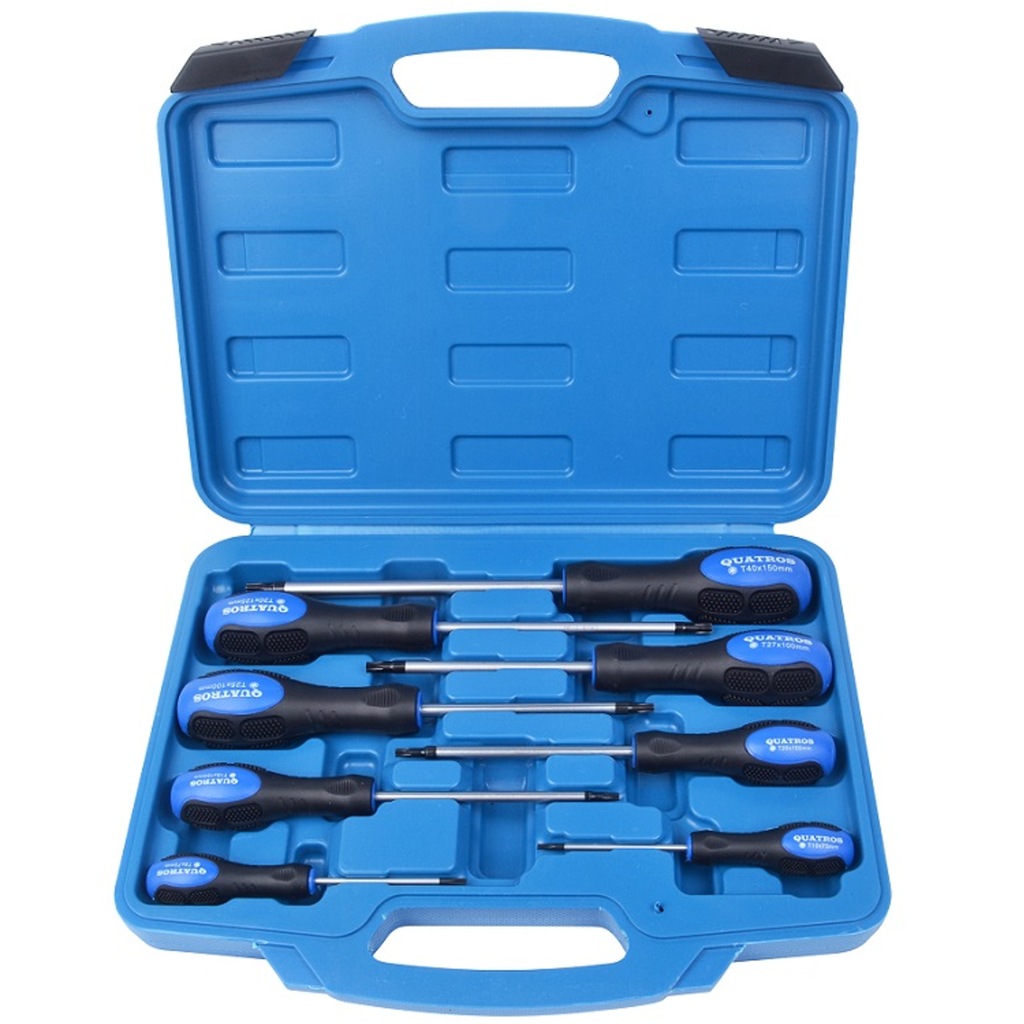 WKRĘTAKI TORX ZESTAW WKRĘTAKÓW TORXY 8SZT T8-T40