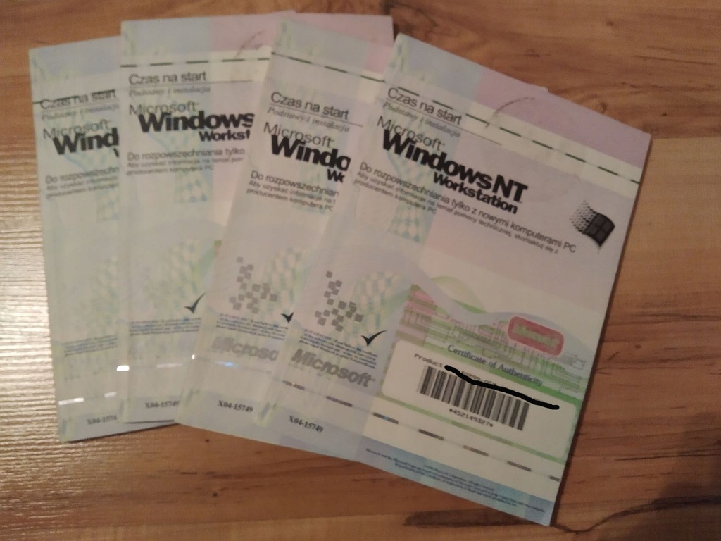 MS WINDOWS NT WORKSTATION