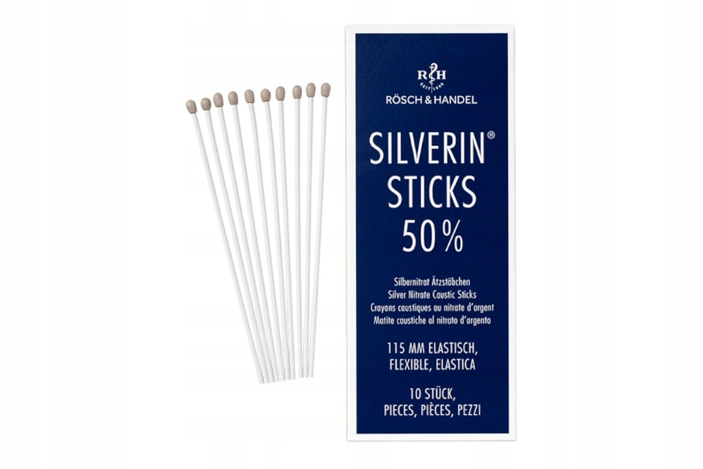 Patyczki Rösch & Handel Silverin Sticks 10 sztuk