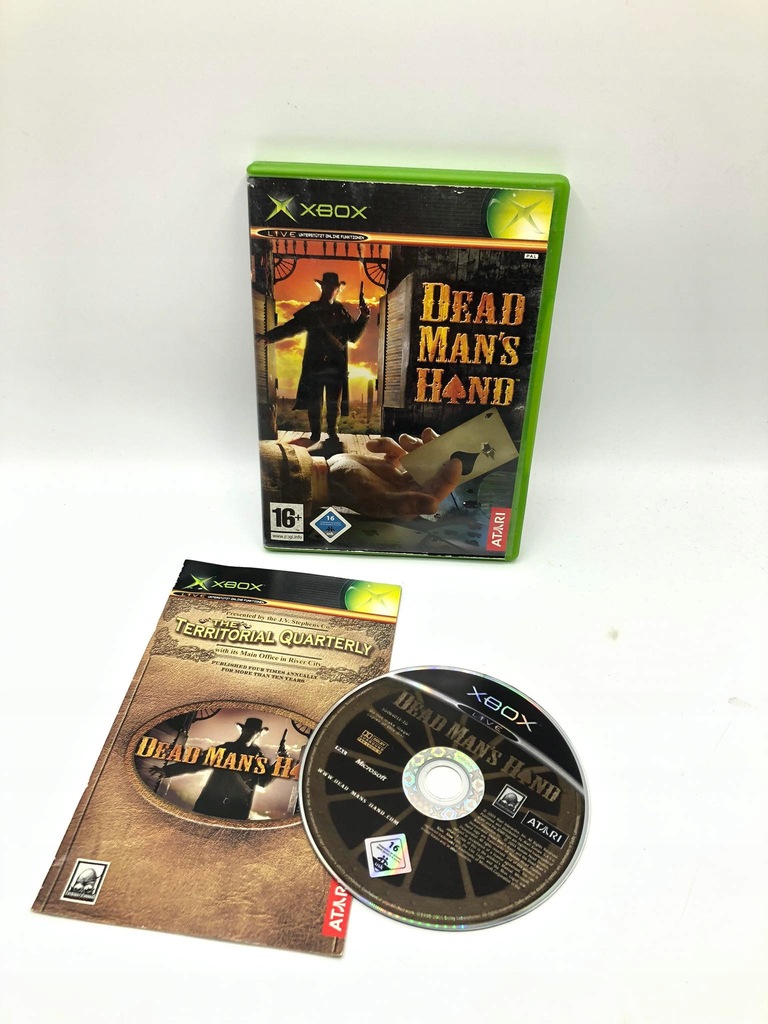 DEAD MAN'S HAND Microsoft Xbox