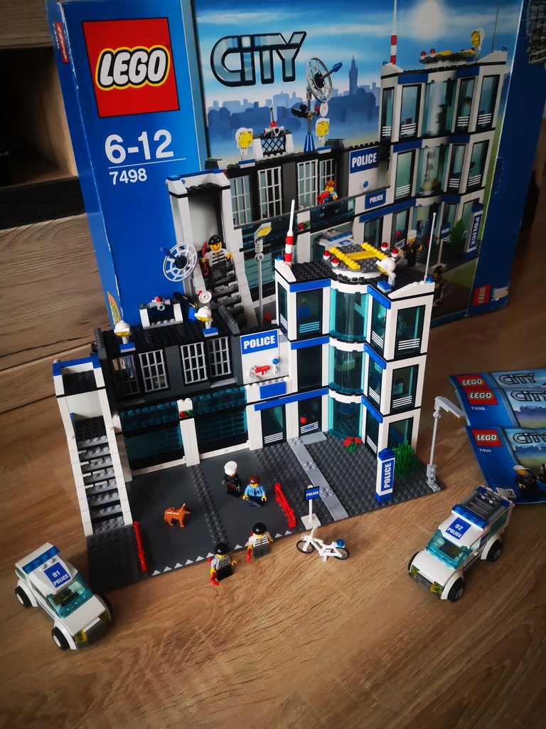 LEGO City Posterunek Policji 7498 10002482611 oficjalne