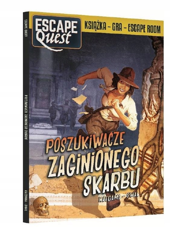 Książka Gra Escape Quest Poszukiwacze zaginionego