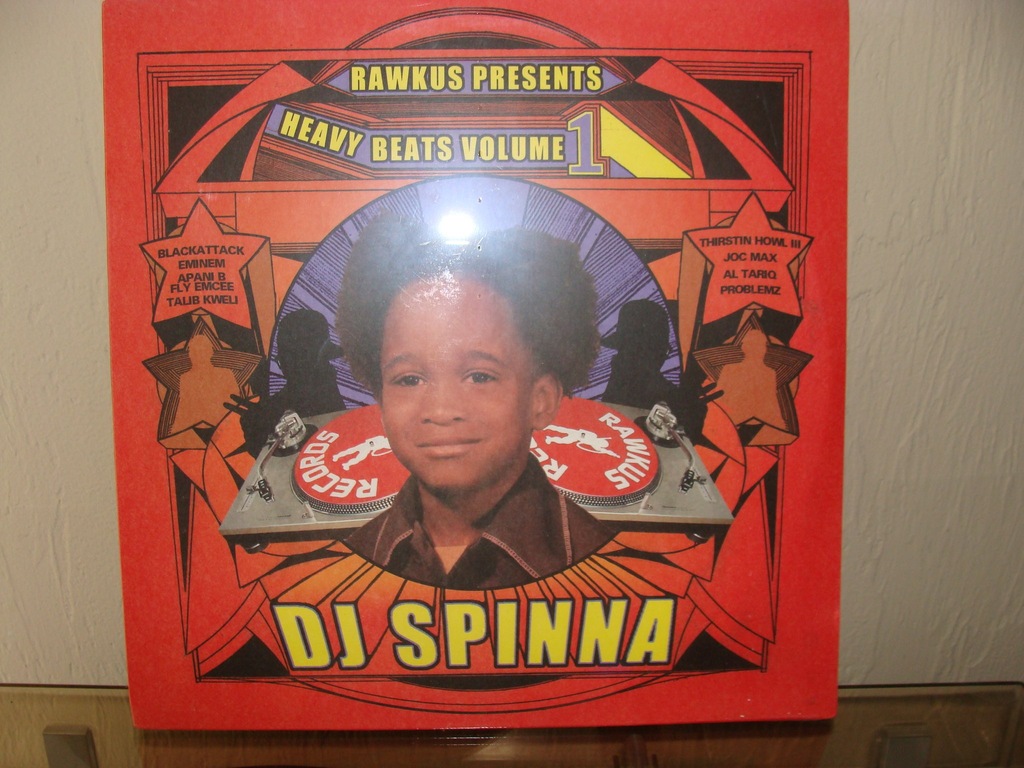 DJ SPINNA - HEAVY BEATS VOL 1 MINT