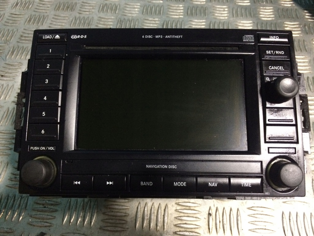 CHRYSLER 300C RADIO NAWIGACJA 05064191AE JEEP WK 7167615447