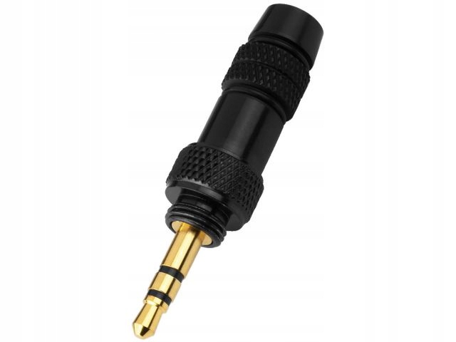 Monacor PG-313PG Wtyk 3.5mm stereo wkręcany zabezp