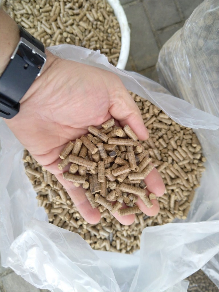 PELLET DĘBOWY 6mm workowany 15kg klasa A1 13344780871 oficjalne