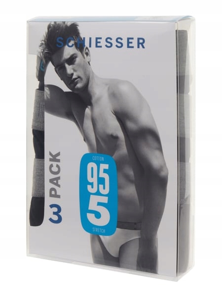 Schiesser RIO 3 PACK - FIGI MĘSKI