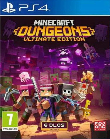 MINECRAFT DUNGEONS ULTIMATE EDITION PL PS4