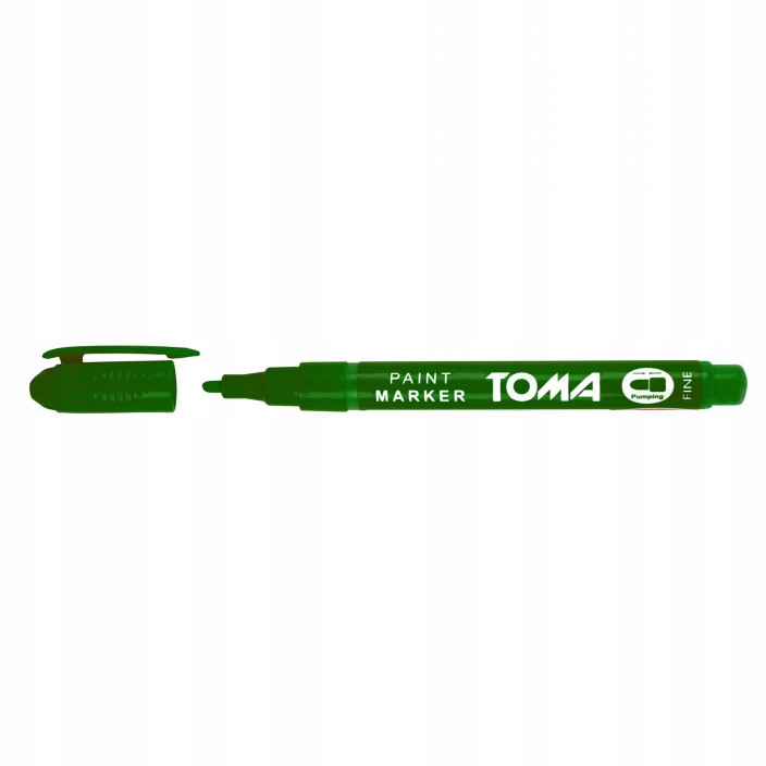 Marker permanentny olejny cienki Toma 441 zielony pastelowy