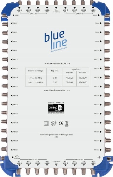 Multiswitch 9 / 32 Blue-Line MS BL9932B