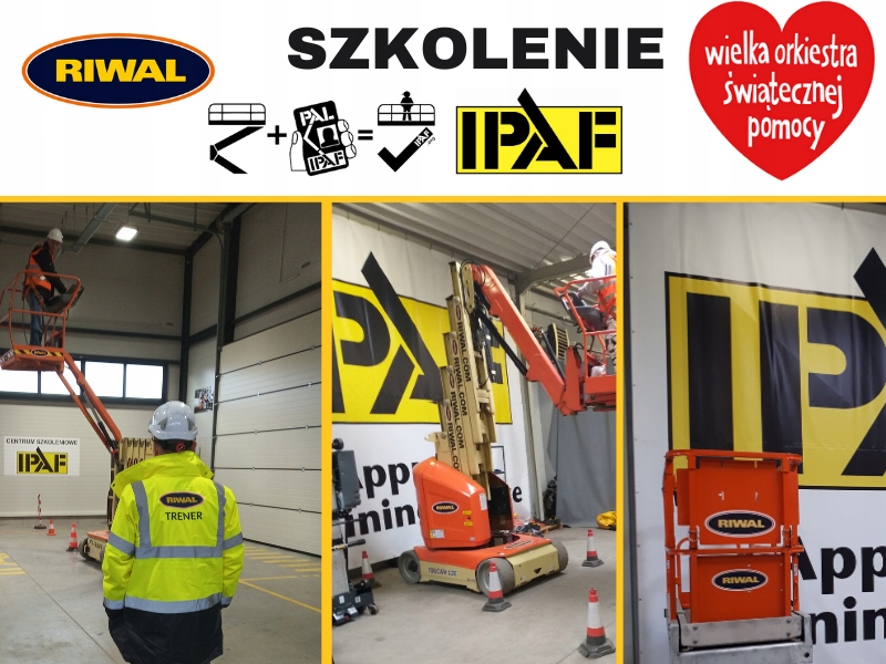 Szkolenie IPAF – kurs na podesty ruchome – Łódź