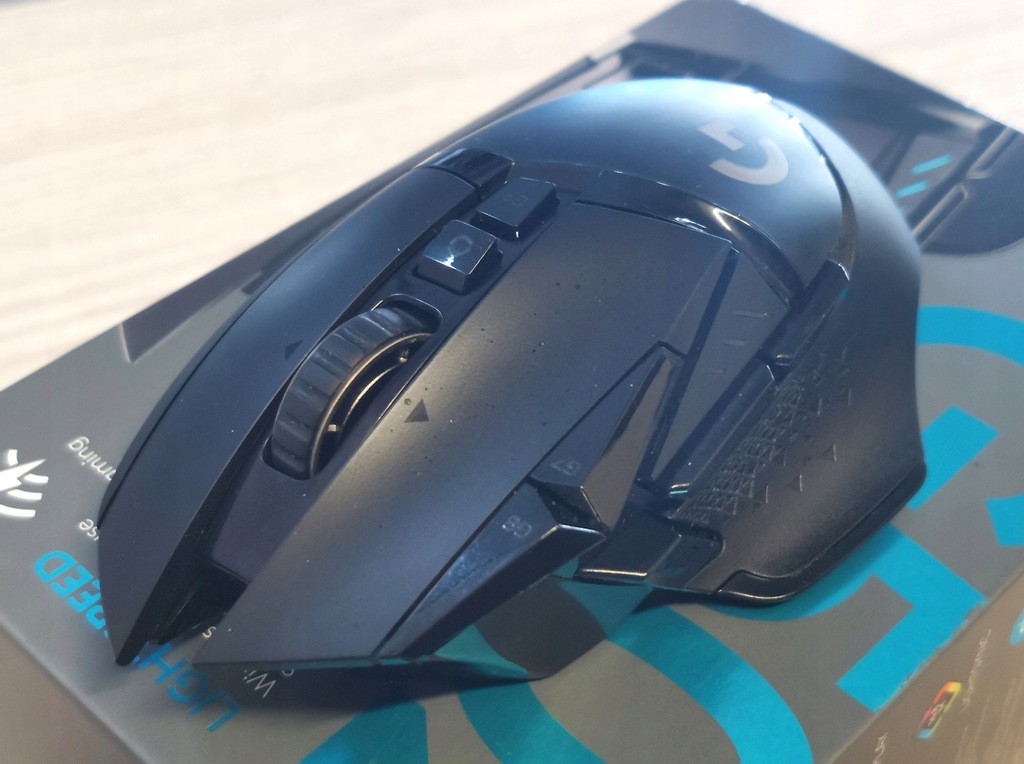 Myszka gamingowa Logitech G502 Lightspeed Czarna Jak nowa!