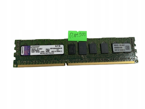 KINGSTON 4GB 1333MHZ DDR3 RAM500