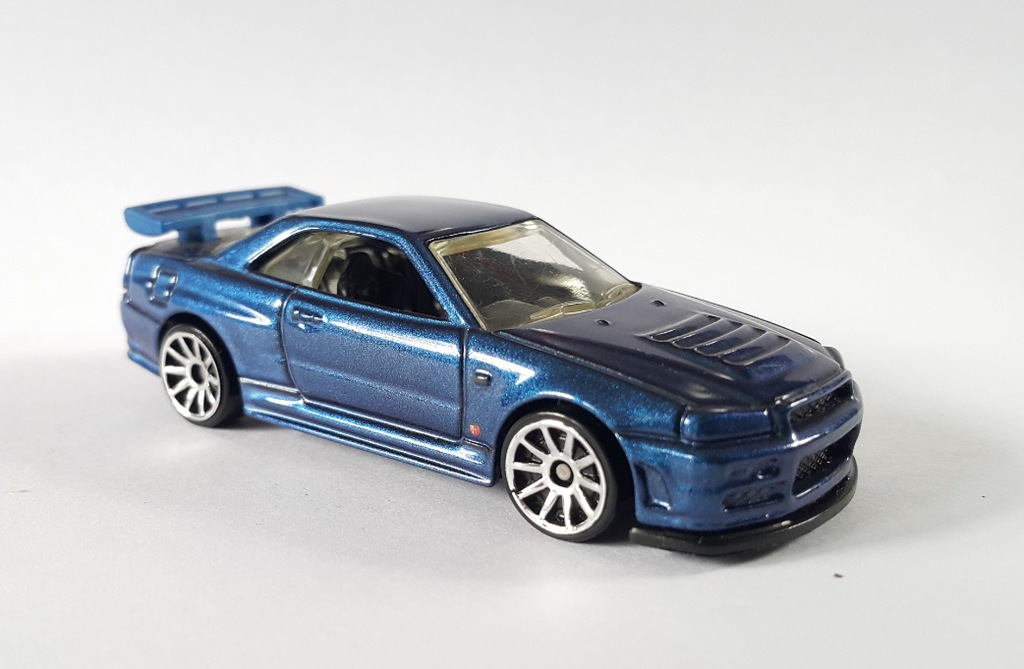 HOT WHEELS NISSAN SKYLINE GT-R GTR R34 - 7472885770