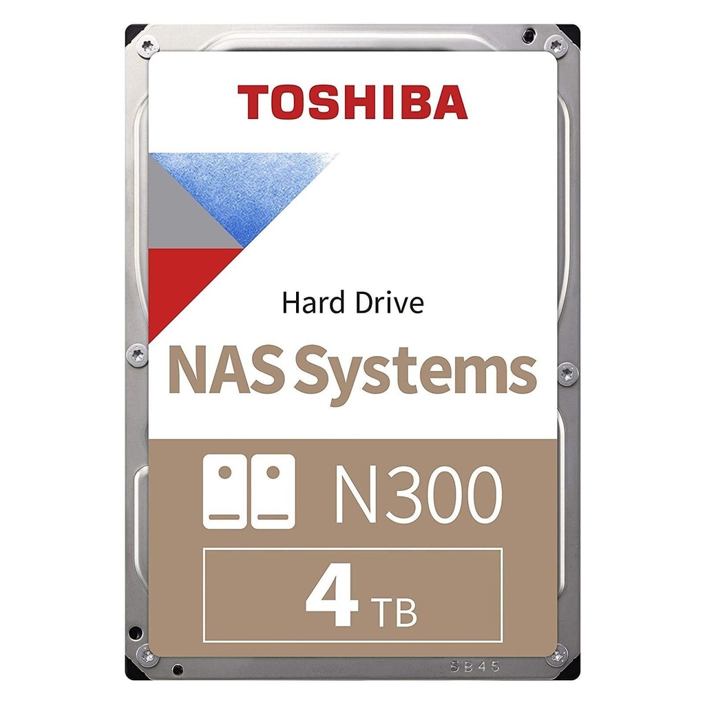 Dysk Toshiba N300 HDWG440EZSTA 4TB 3,5" 7200