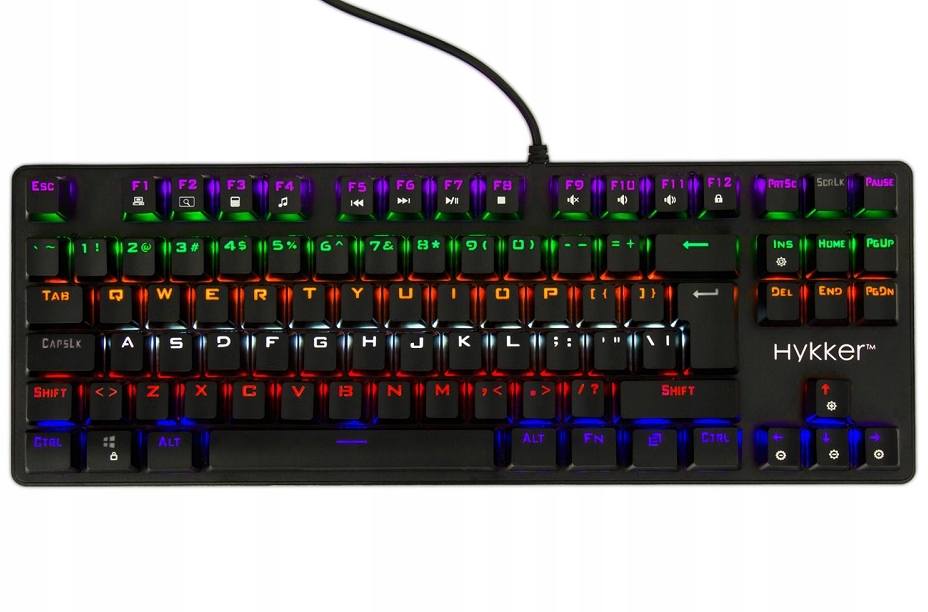 Klawiatura Mechaniczna Hykker X Range Pro Led 8878510973 Oficjalne Archiwum Allegro