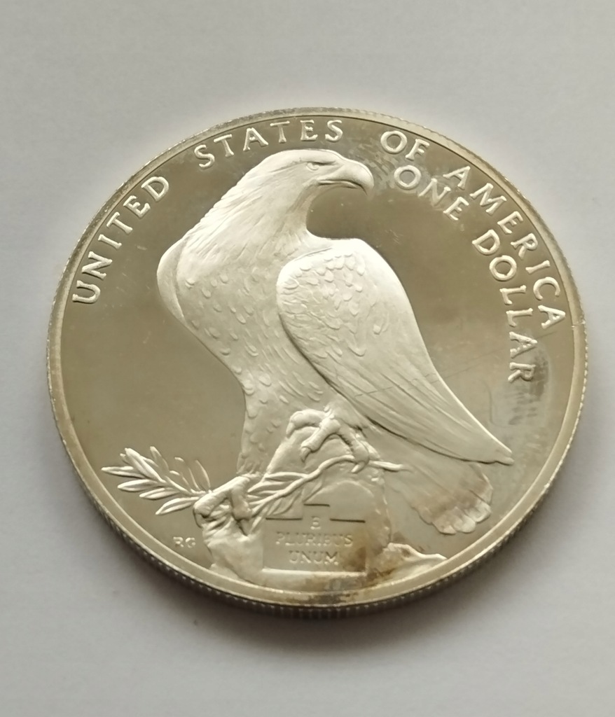 Moneta USA Orzeł 1 dolar z 1984 roku 23 Olimpiada
