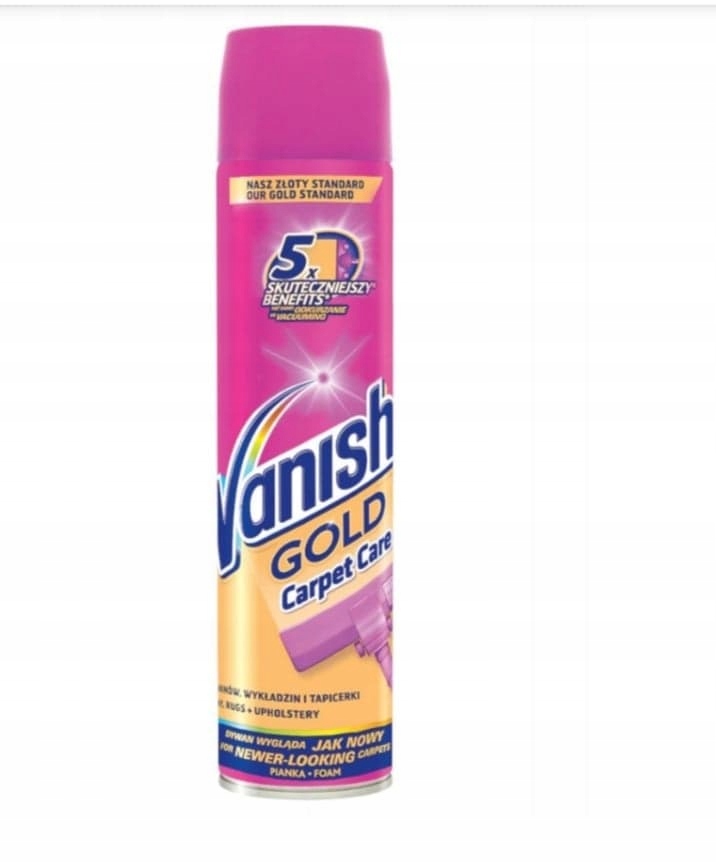 Pianka do czyszczenia dywanów Vanish 600ml