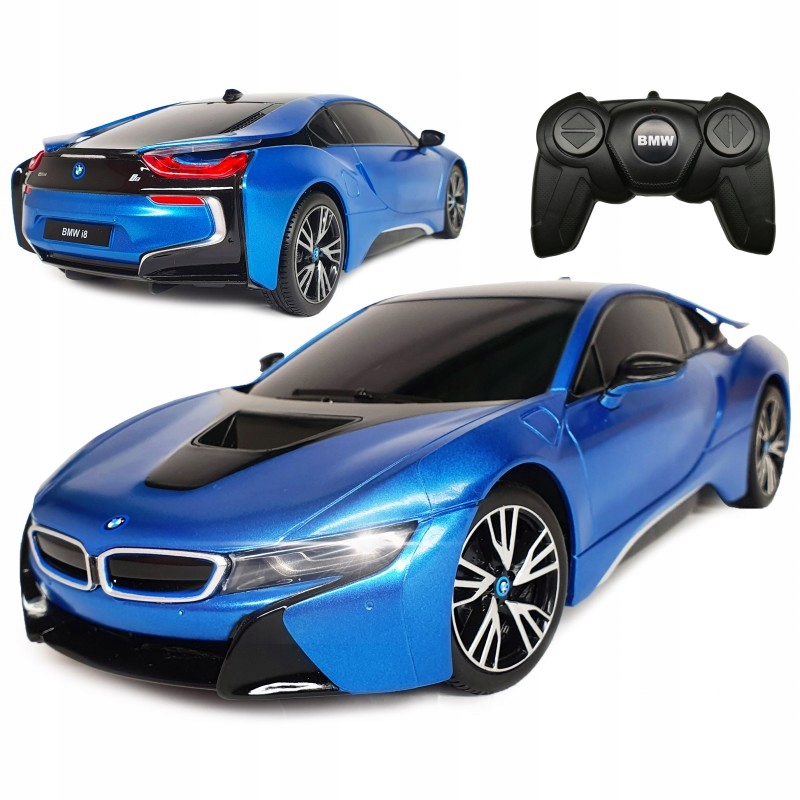 AUTKO ZDALNIE STEROWANE BMW i8, LEDY NA PILOTA - 12085989958 ...