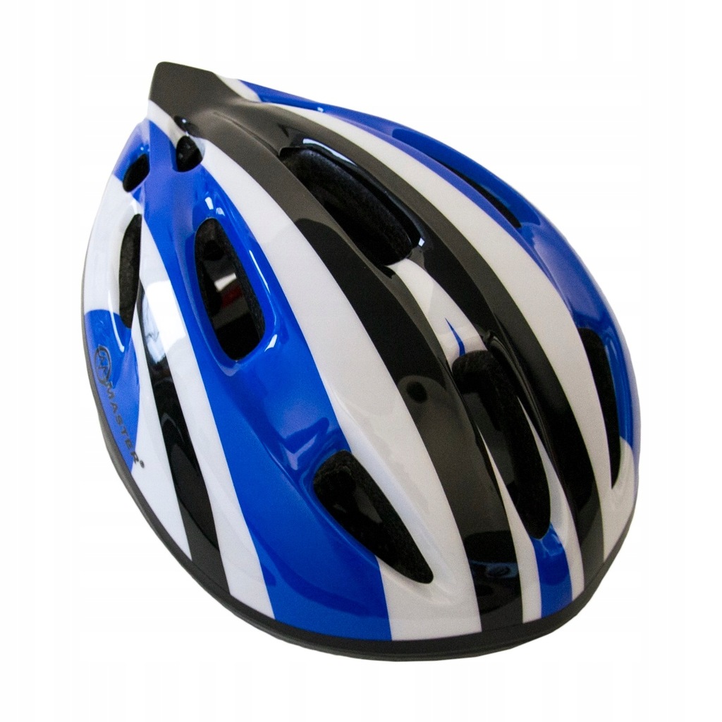 Kask Rowerowy Master Flash - M - niebieski