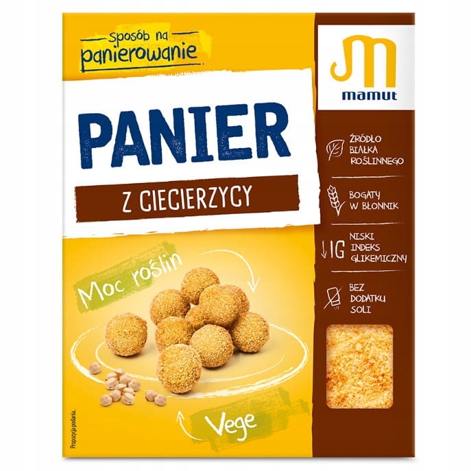 Panier z ciecierzycy Mamut, 220g